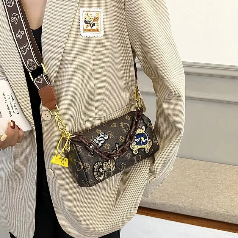 19*11*6.5cm Fi Luxury Women Bags Designer Crossbody Shoulder Purses Handbag Women Clutch Travel Tote Bag w4nr#