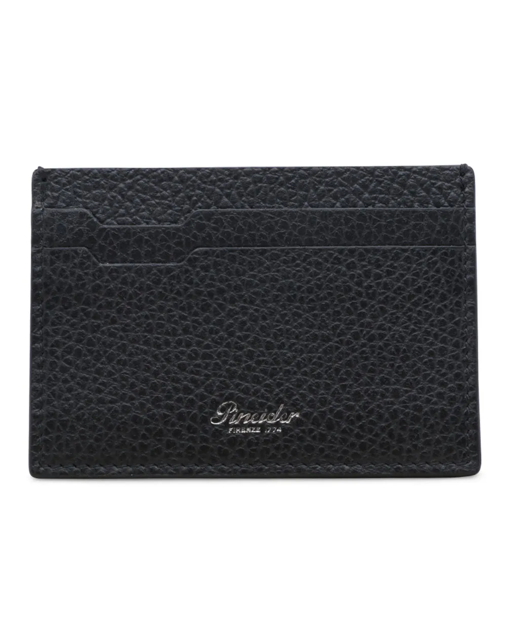 360 Leather Card Holder in Black
