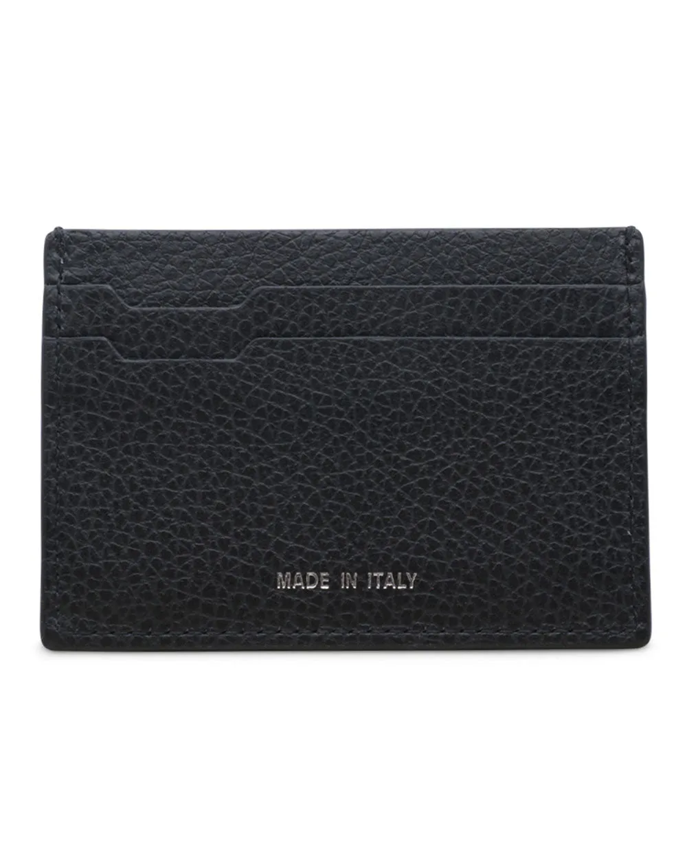 360 Leather Card Holder in Black