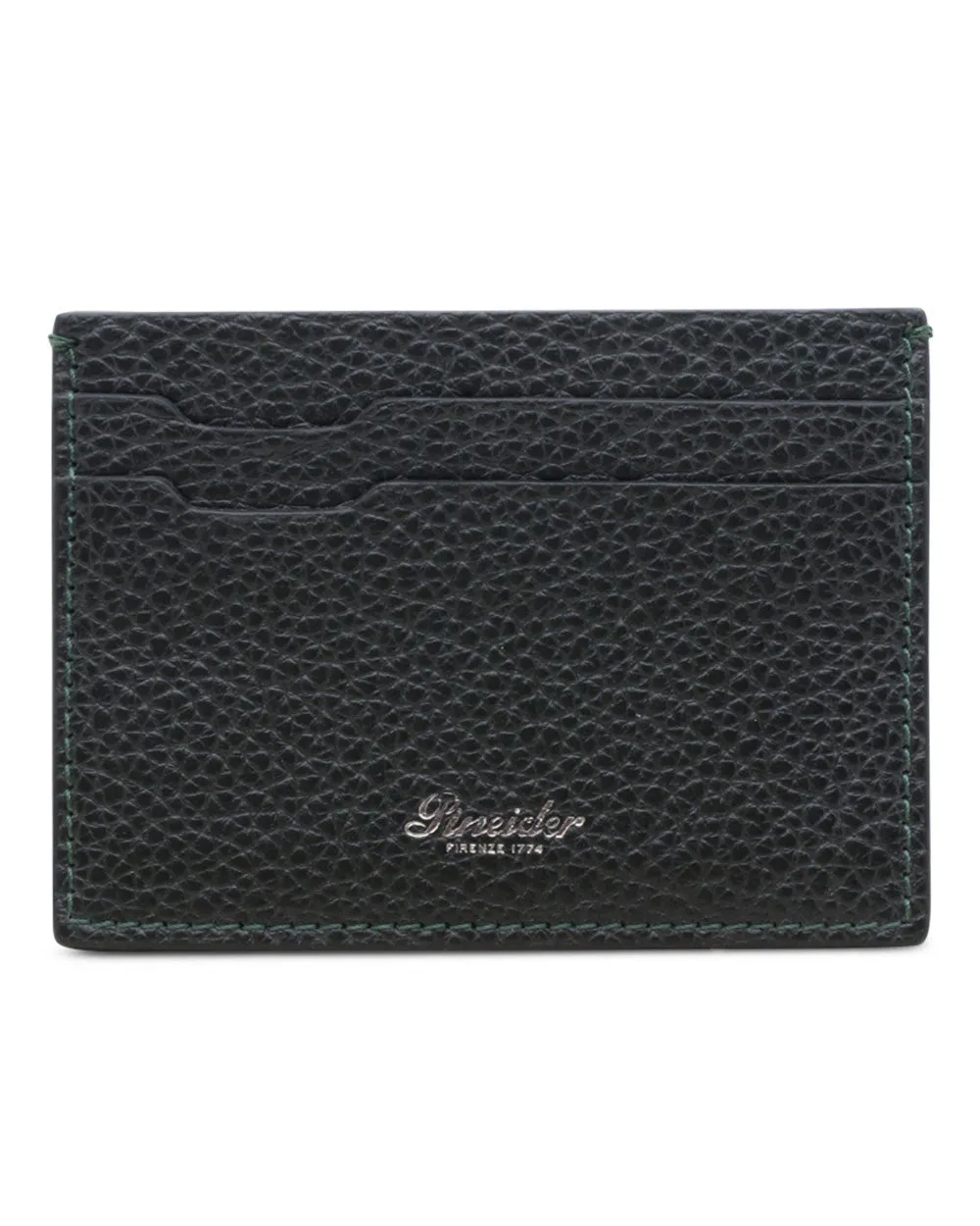 360 Leather Card Holder in Green