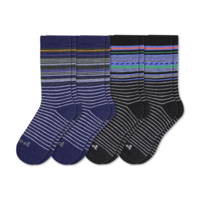 4 Pack - Men's Crew Pacas Socks