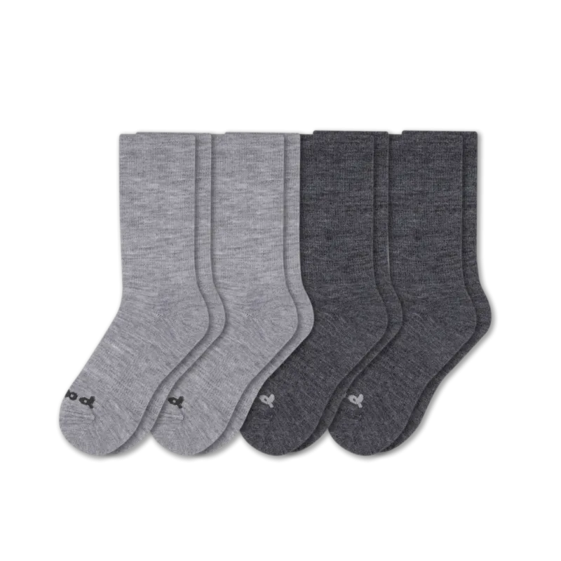 4 Pack - Men's Crew Pacas Socks