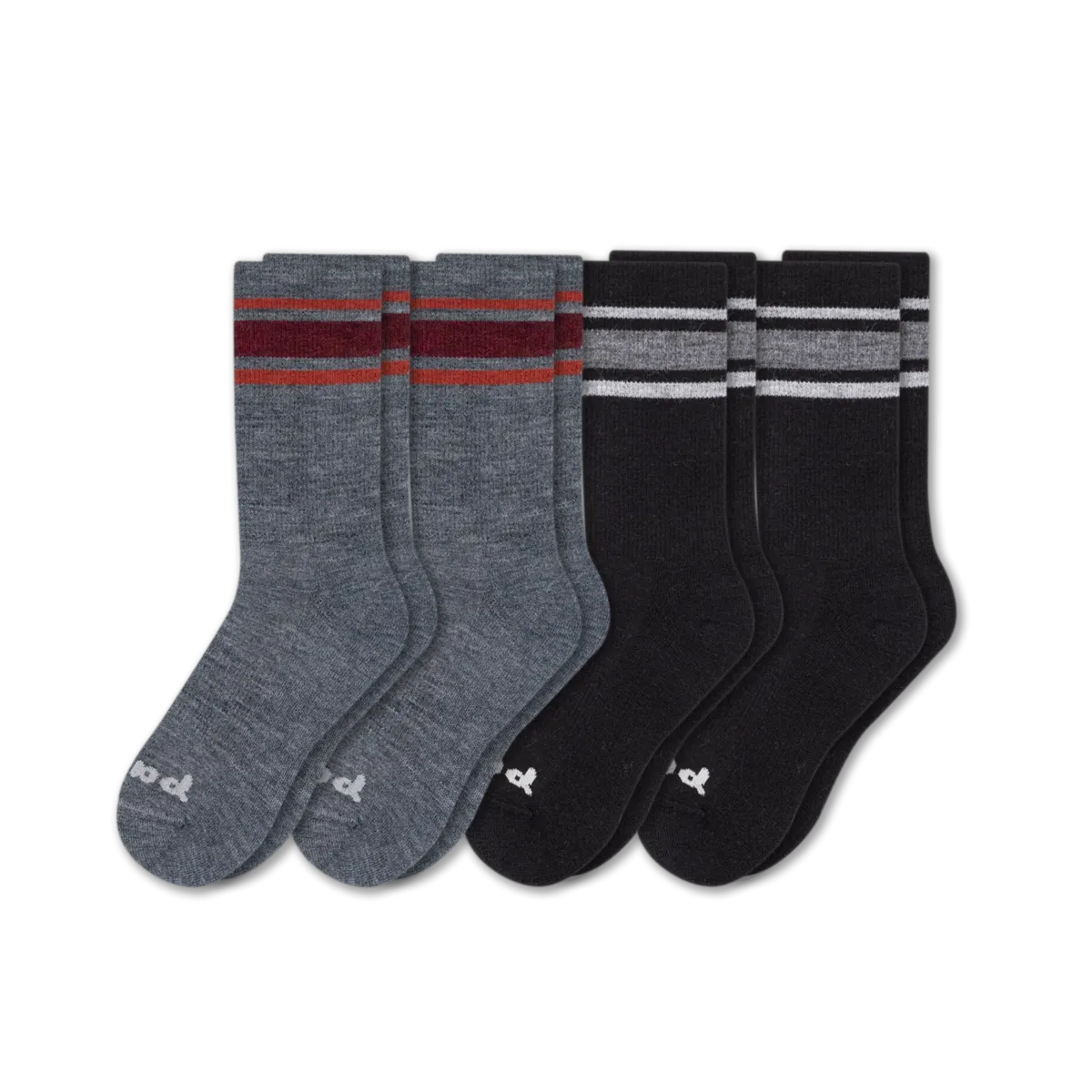 4 Pack - Men's Crew Pacas Socks