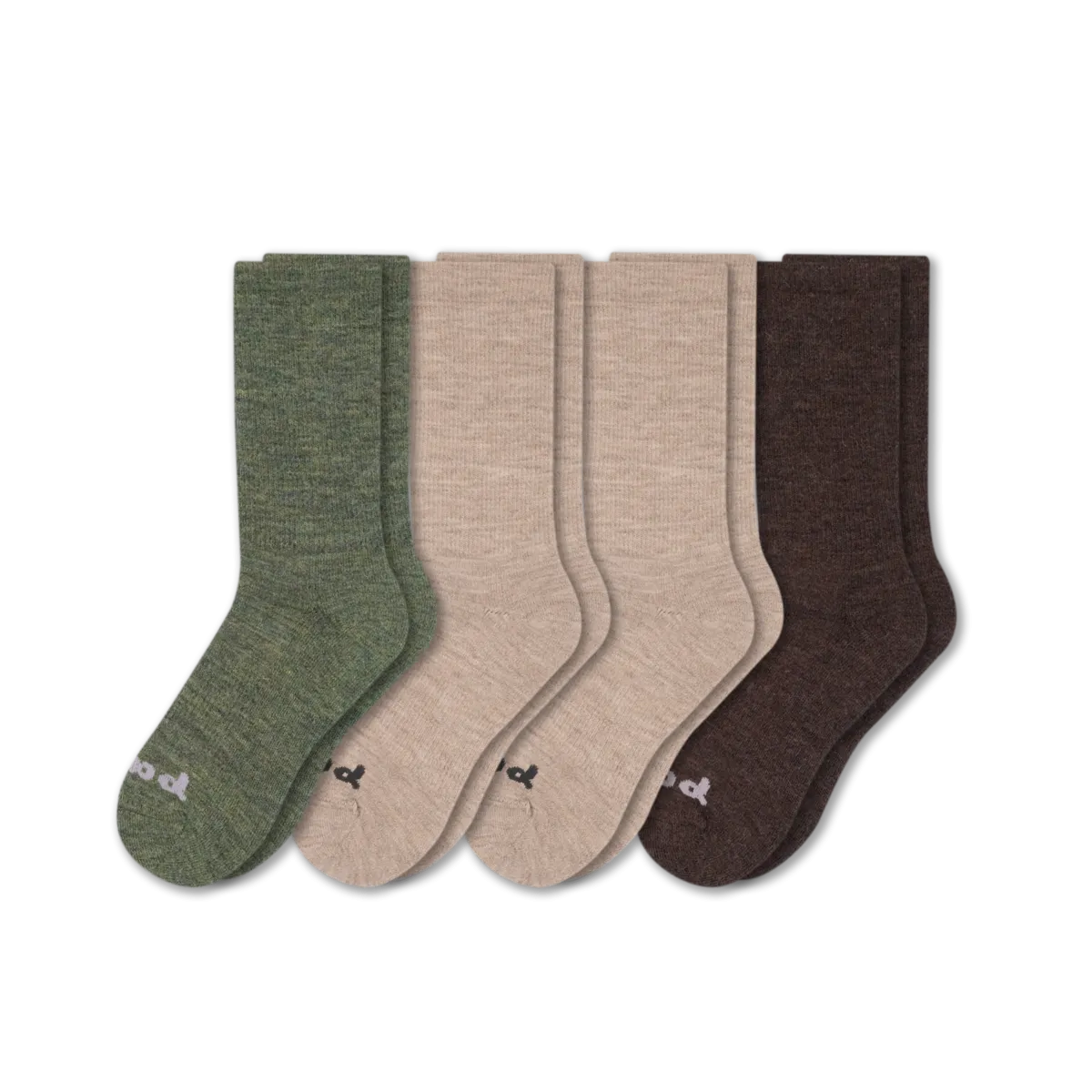 4 Pack - Men's Crew Pacas Socks