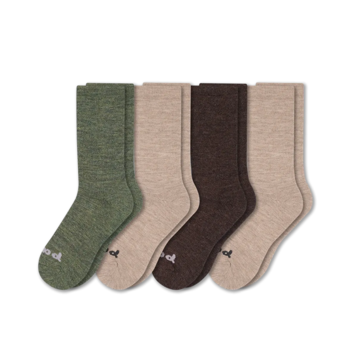 4 Pack - Men's Crew Pacas Socks