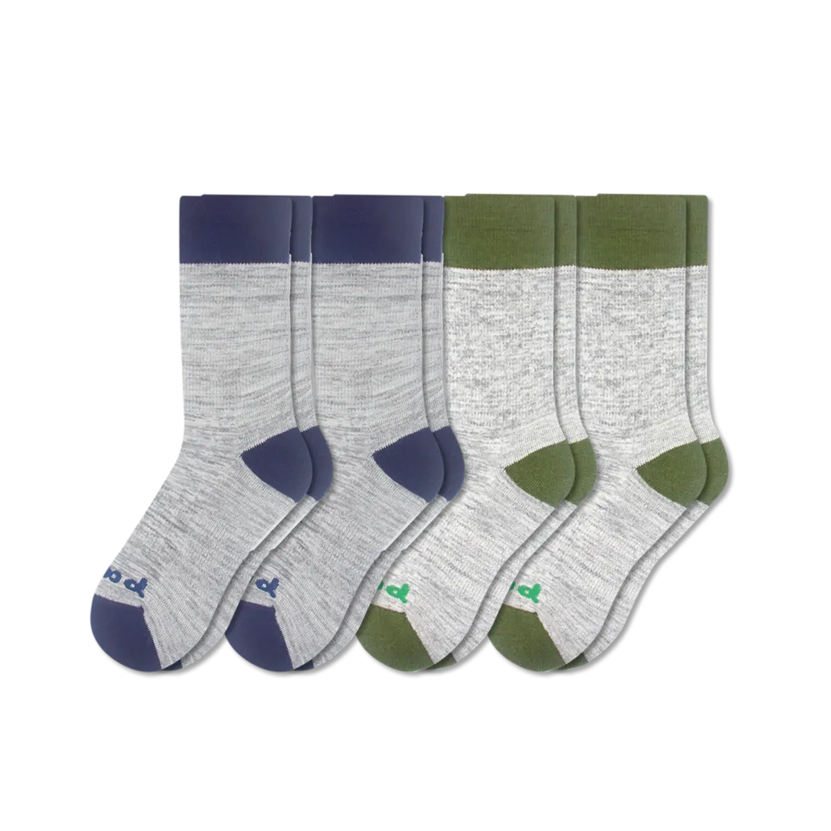 4 Pack - Men's Crew Pacas Socks