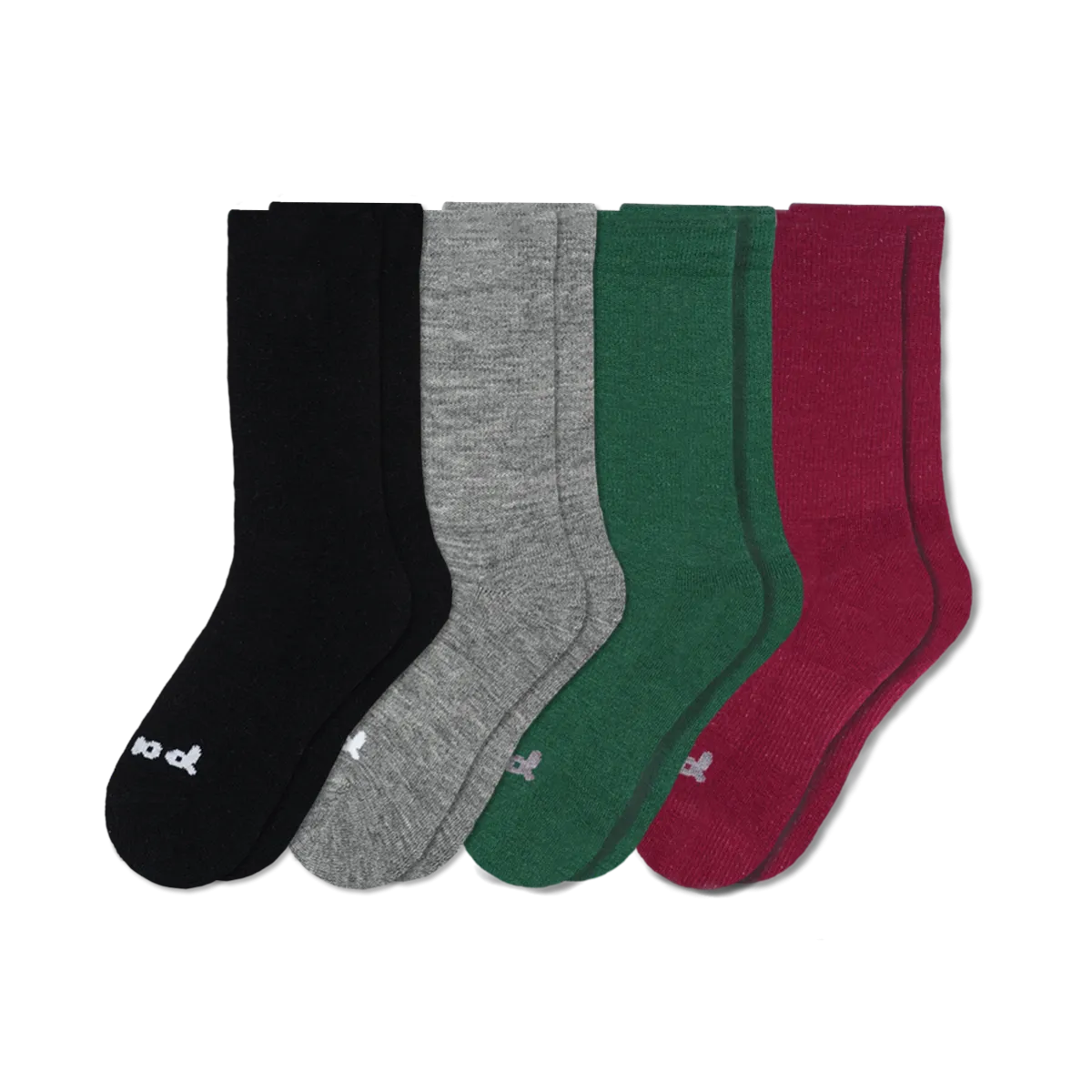 4 Pack - Men's Crew Pacas Socks