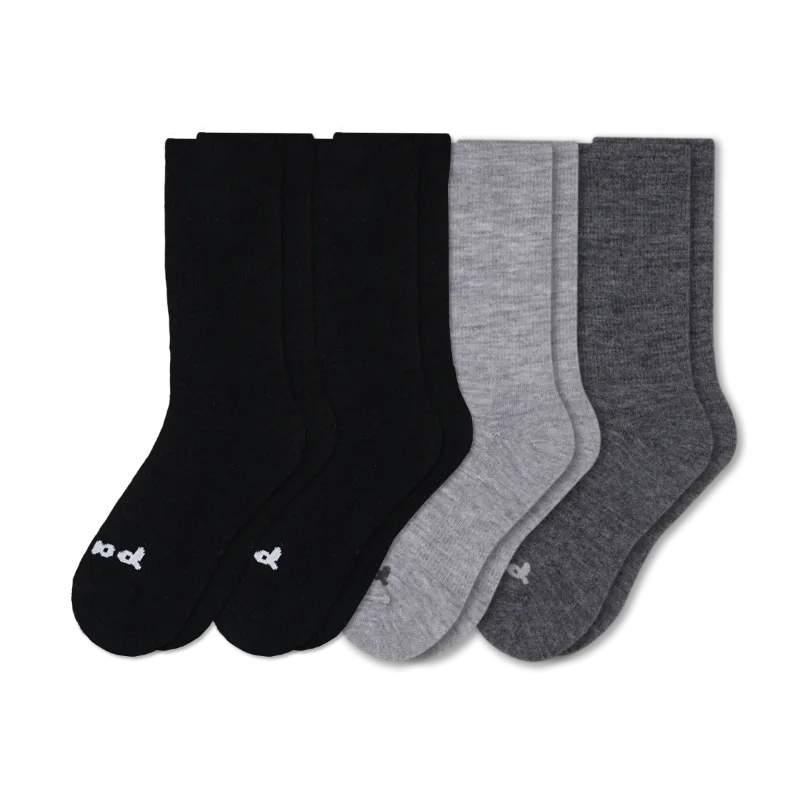 4 Pack - Men's Crew Pacas Socks