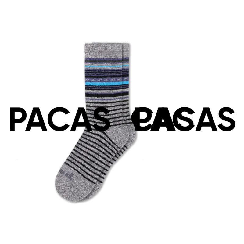 4 Pack - Men's Crew Pacas Socks