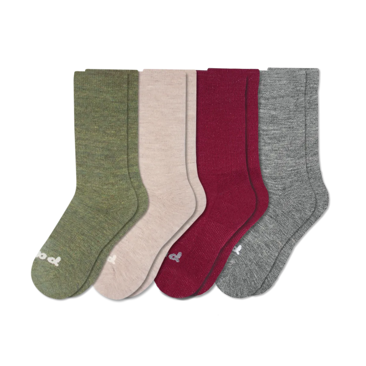 4 Pack - Men's Crew Pacas Socks