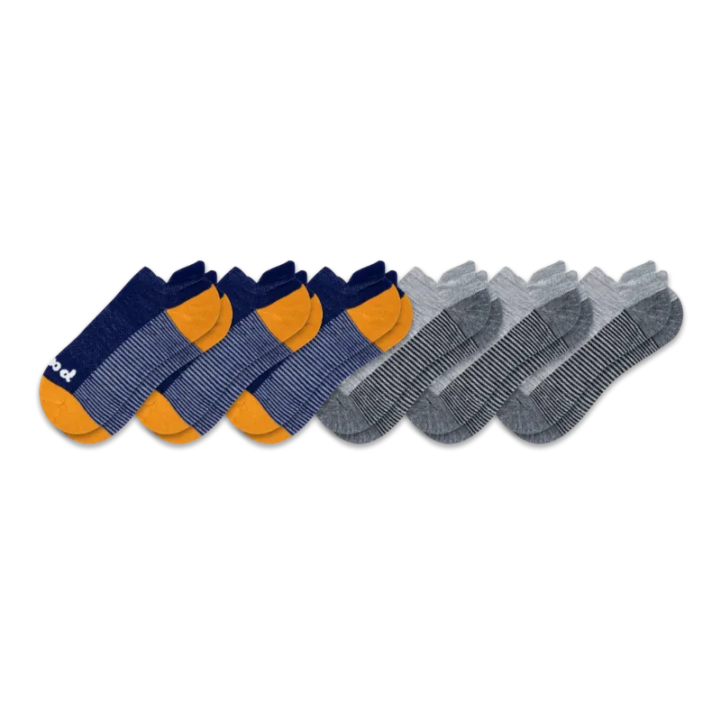 6 Pack - Men's Low Cut Pacas Socks