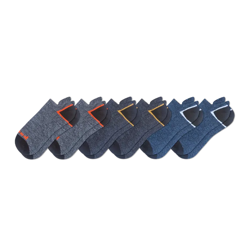 6 Pack - Men's Low Cut Pacas Socks