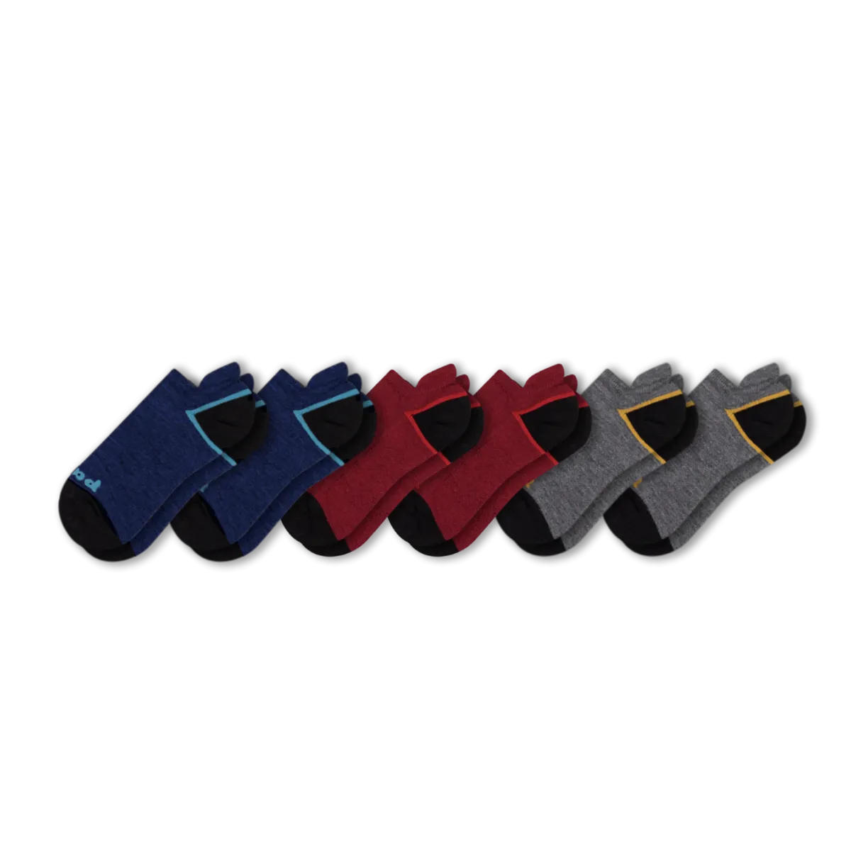 6 Pack - Men's Low Cut Pacas Socks
