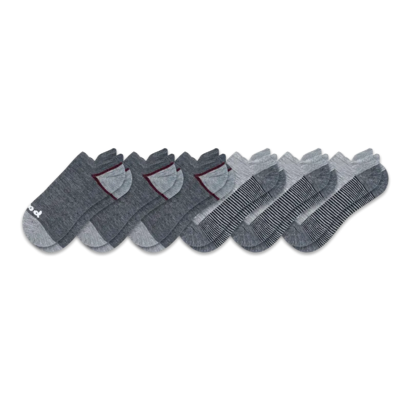6 Pack - Men's Low Cut Pacas Socks