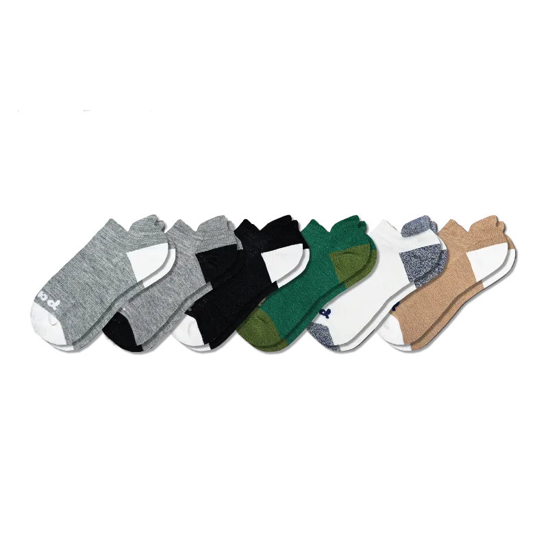 6 Pack - Men's Low Cut Pacas Socks