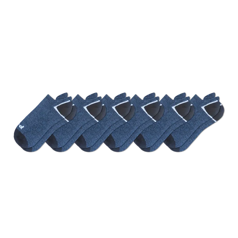 6 Pack - Men's Low Cut Pacas Socks