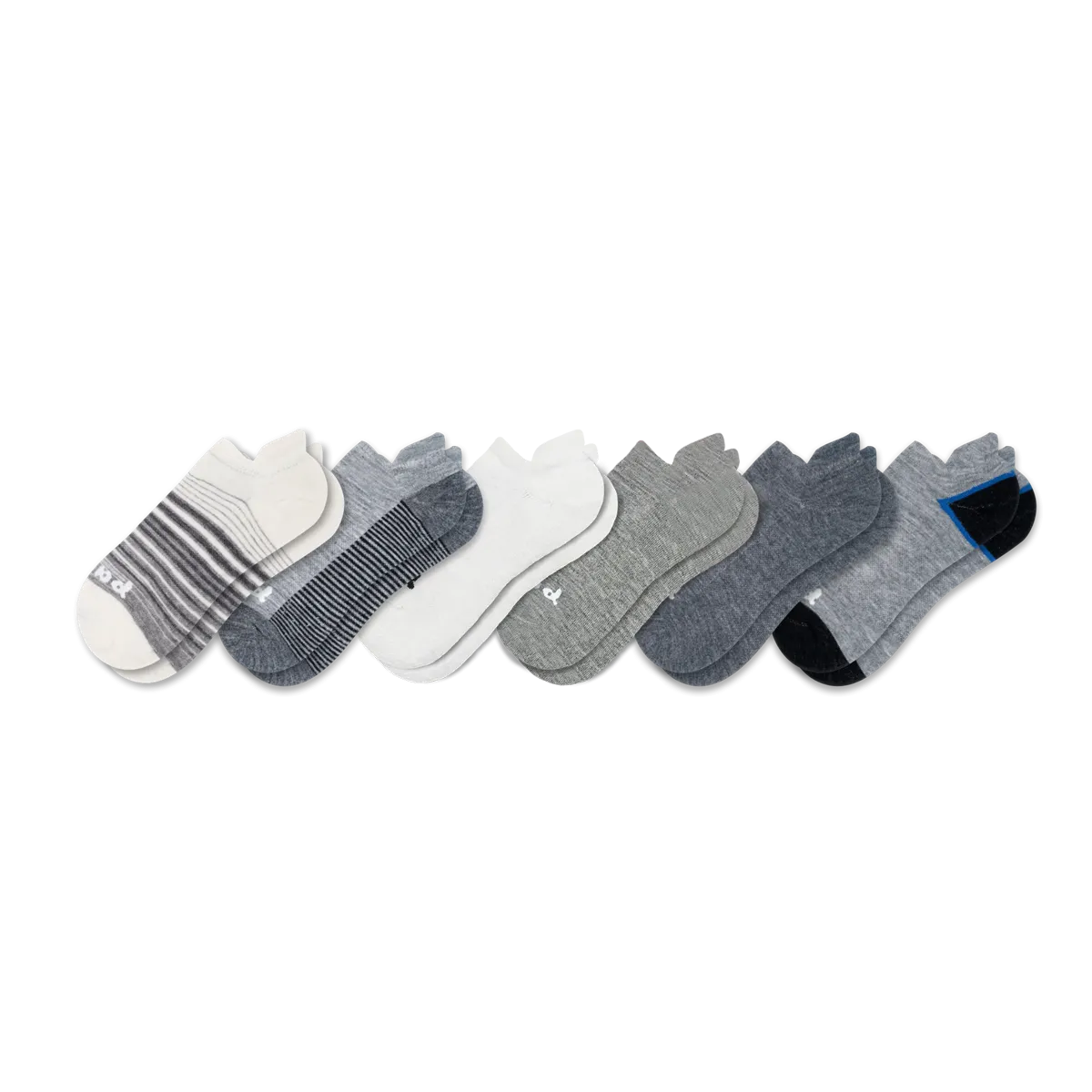 6 Pack - Men's Low Cut Pacas Socks