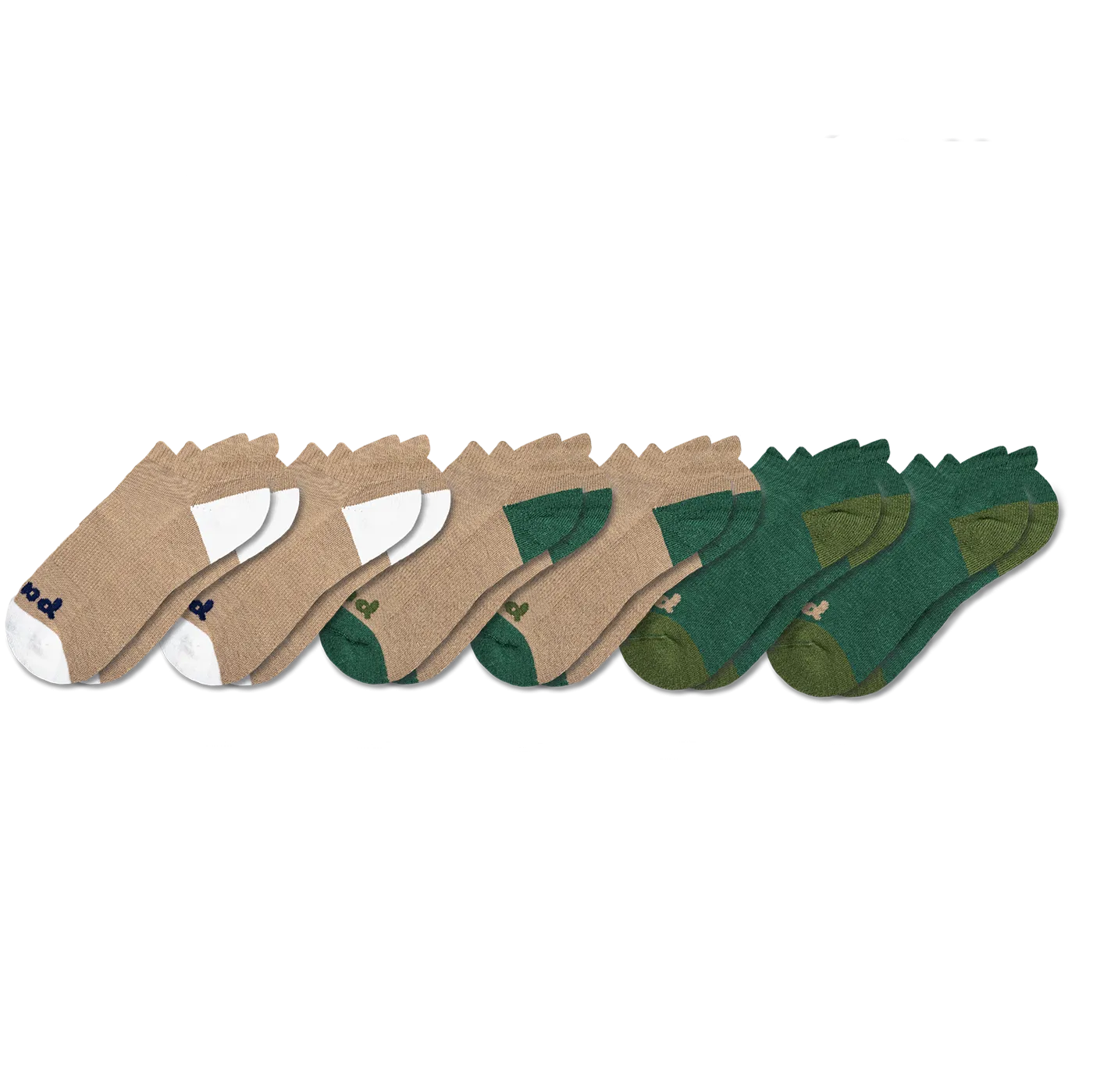 6 Pack - Men's Low Cut Pacas Socks