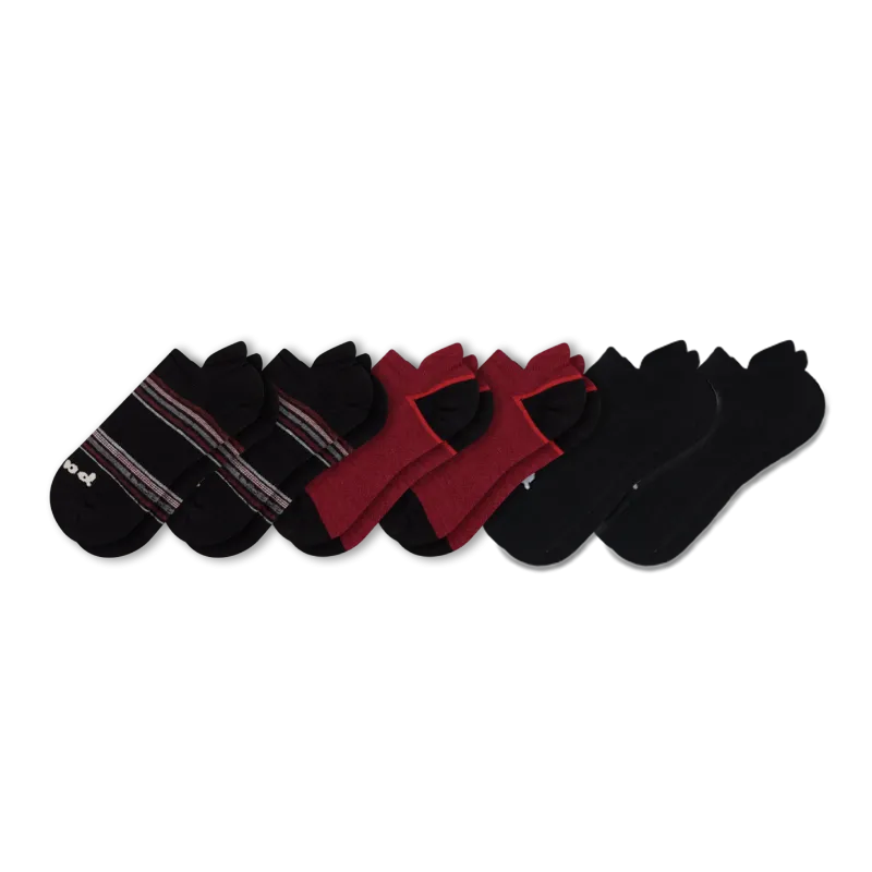 6 Pack - Men's Low Cut Pacas Socks