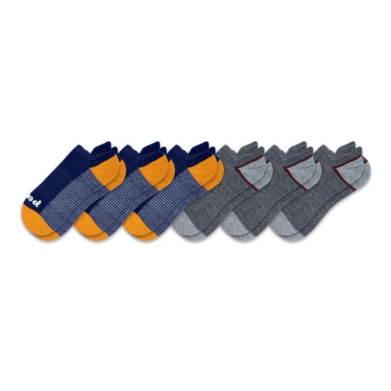 6 Pack - Men's Low Cut Pacas Socks