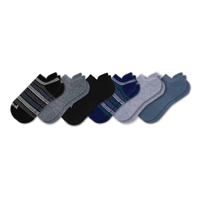 6 Pack - Men's Low Cut Pacas Socks