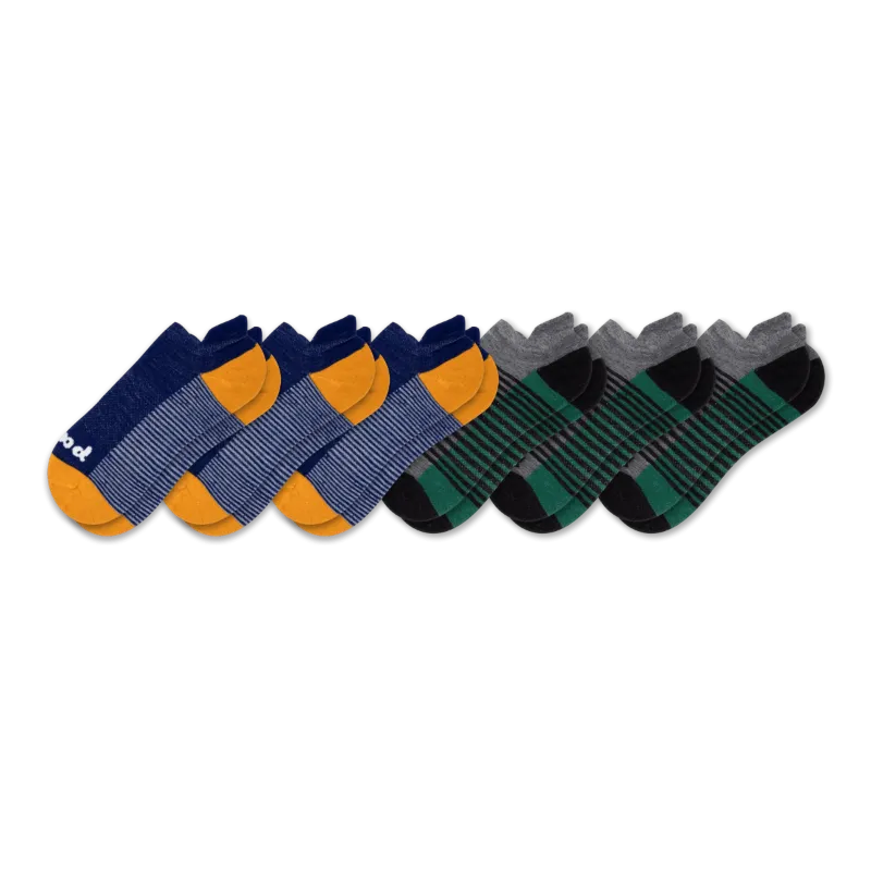 6 Pack - Men's Low Cut Pacas Socks