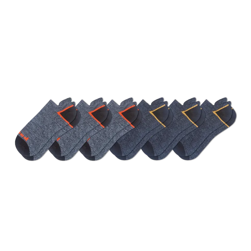 6 Pack - Men's Low Cut Pacas Socks