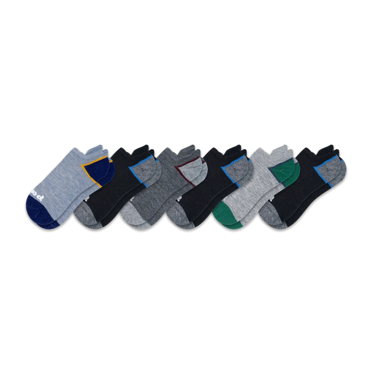 6 Pack - Men's Low Cut Pacas Socks