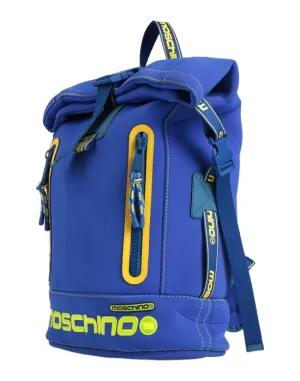 Backpack MOSCHINO, bright blue