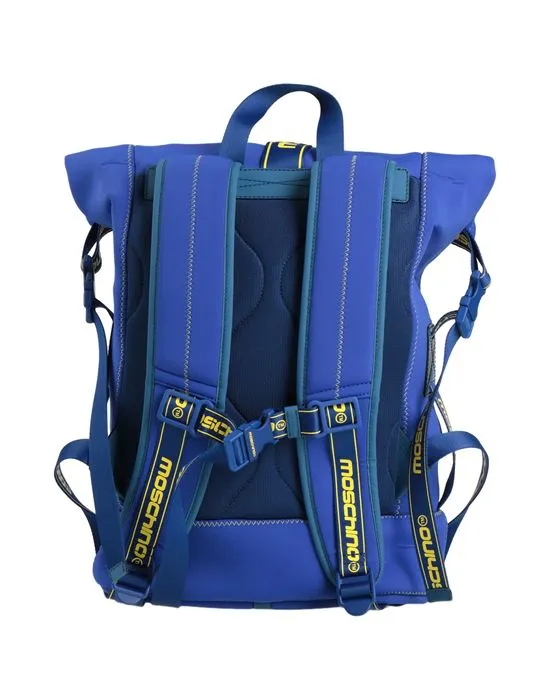 Backpack MOSCHINO, bright blue
