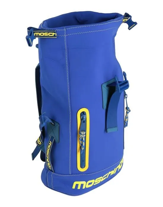 Backpack MOSCHINO, bright blue