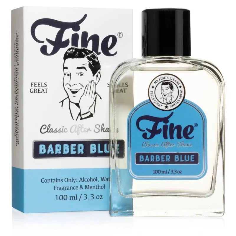 Barber Blue Classic Aftershave | Fine Accoutrements