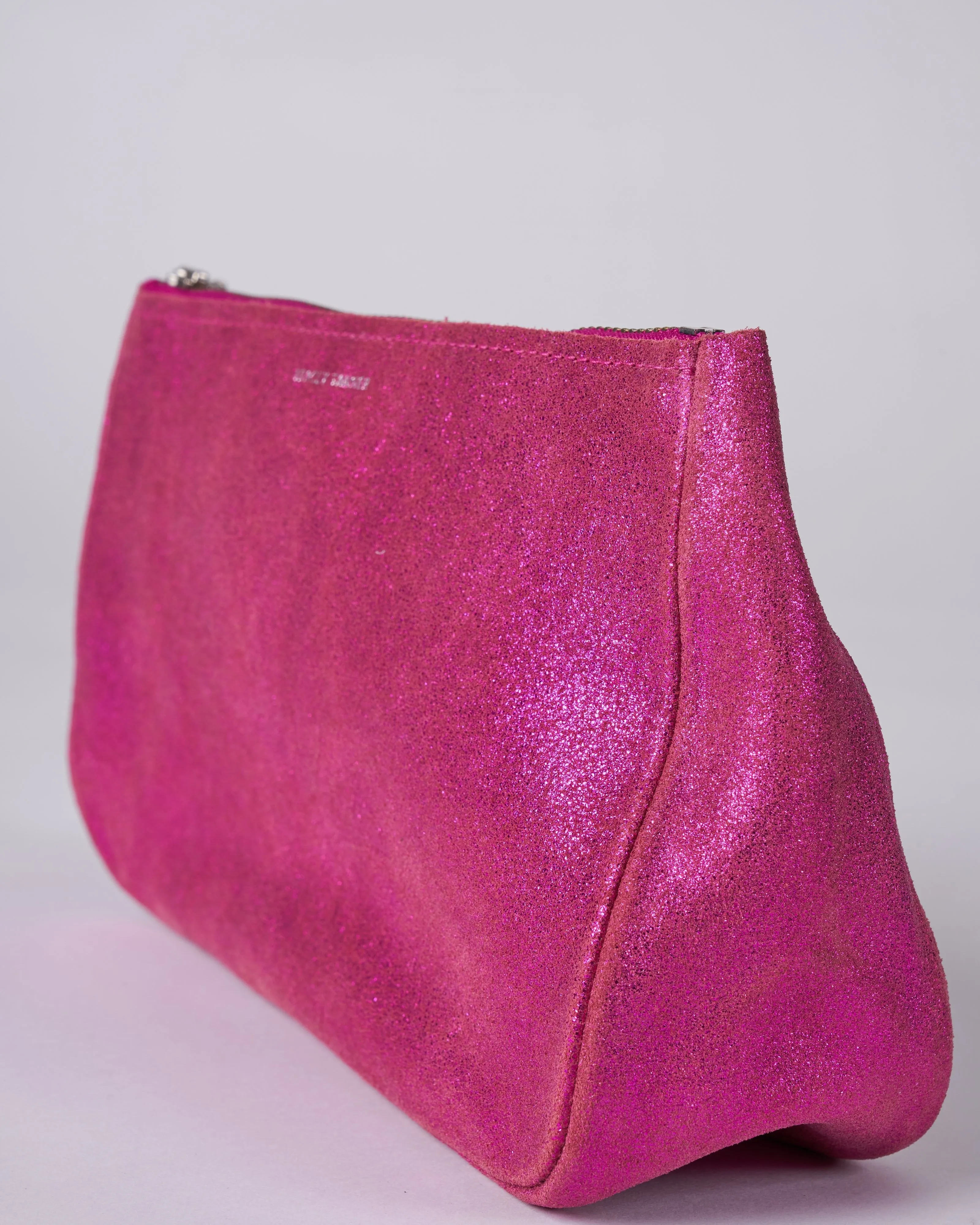 basic fatty medium pouch - sparkle cotton candy