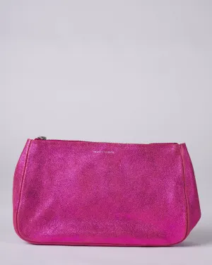 basic fatty medium pouch - sparkle cotton candy