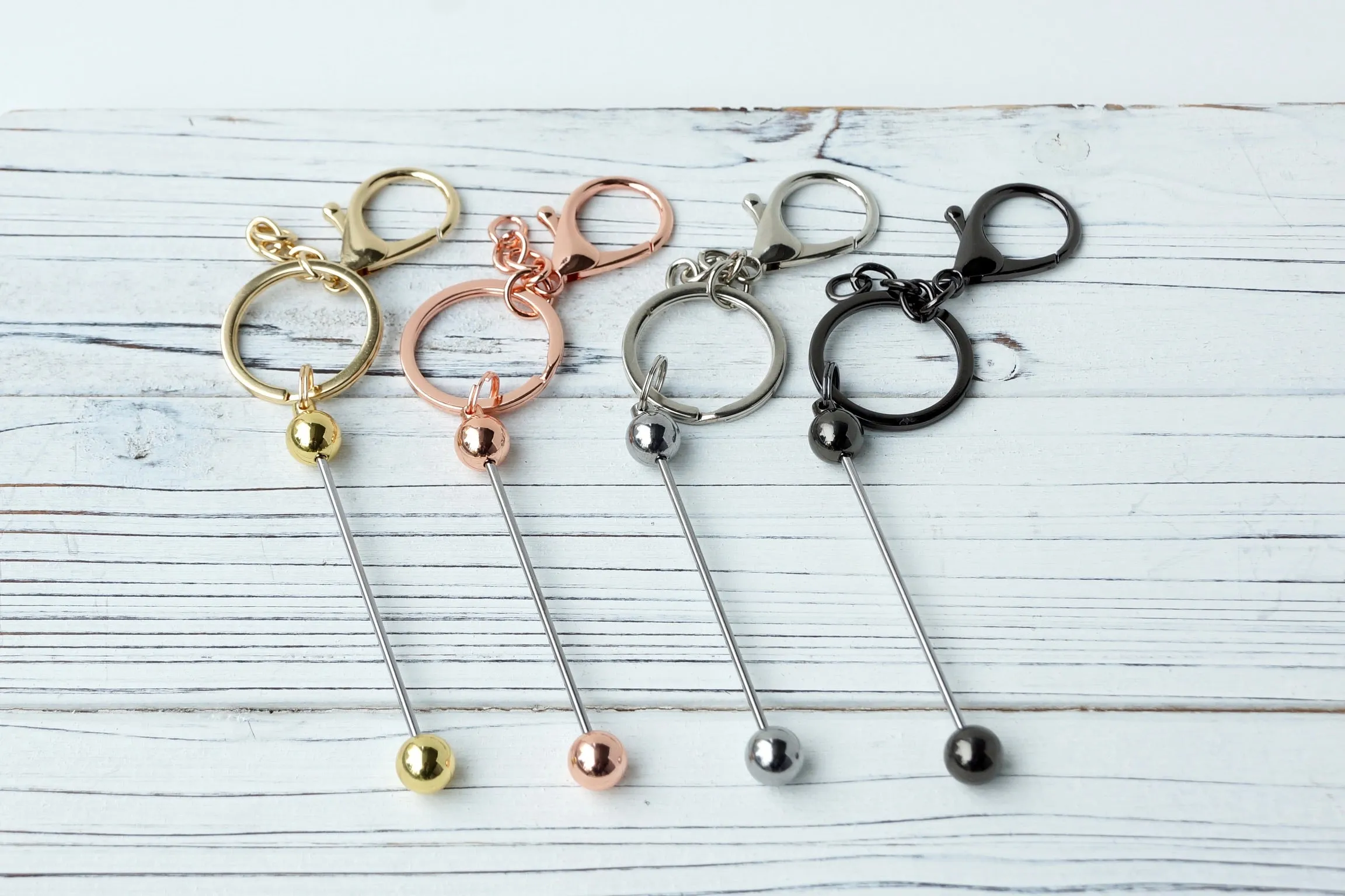 Beadable Keychain
