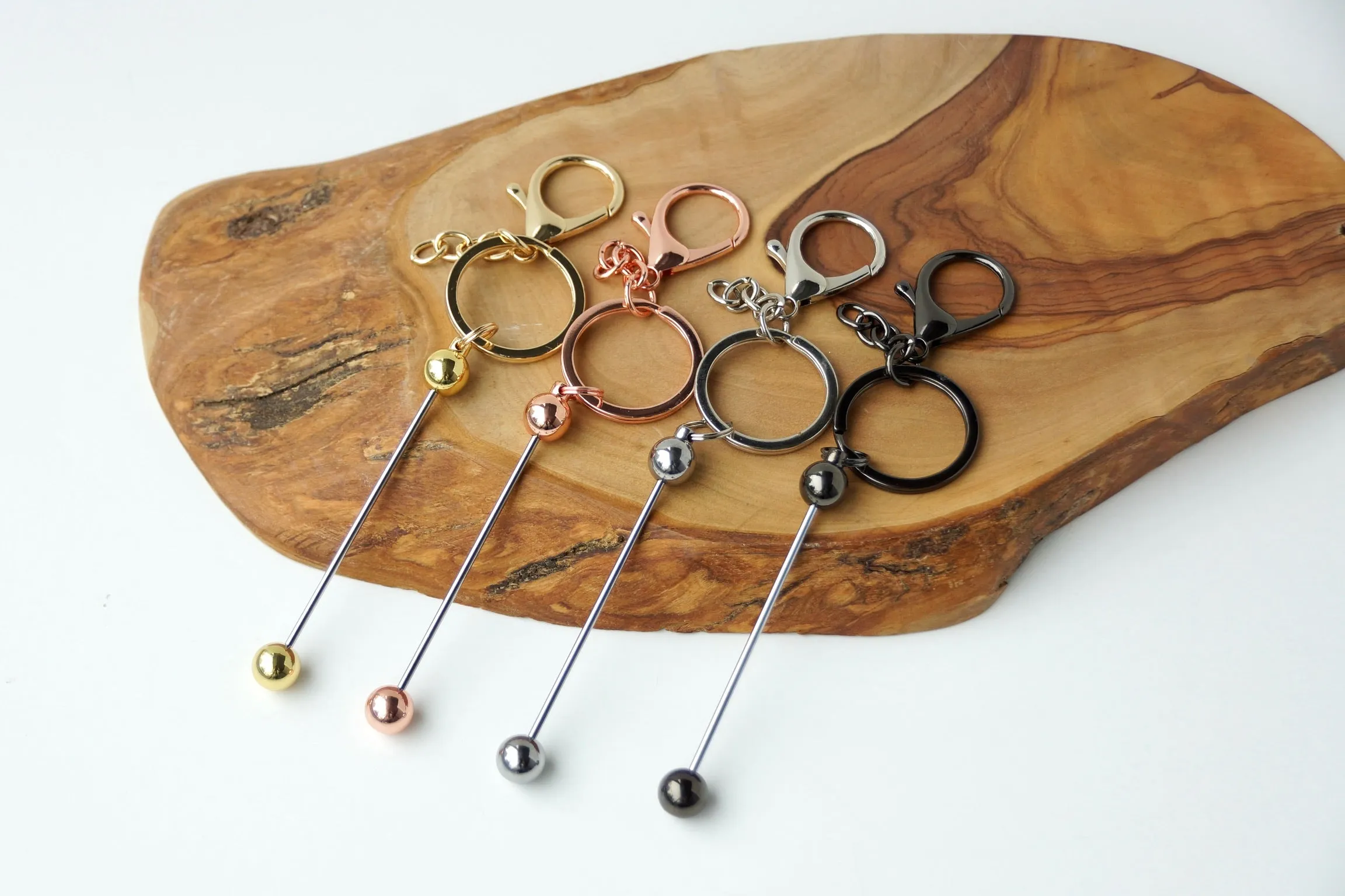 Beadable Keychain