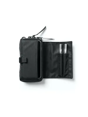 Black Ember SML Admin Pouch Jet Black