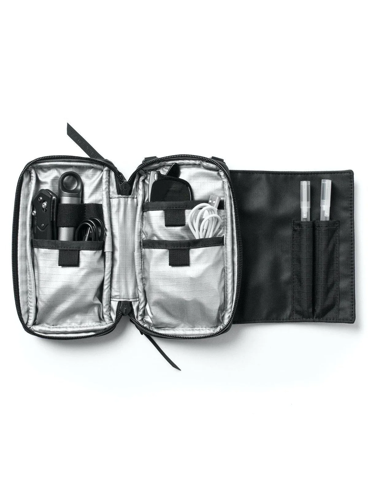 Black Ember SML Admin Pouch Jet Black