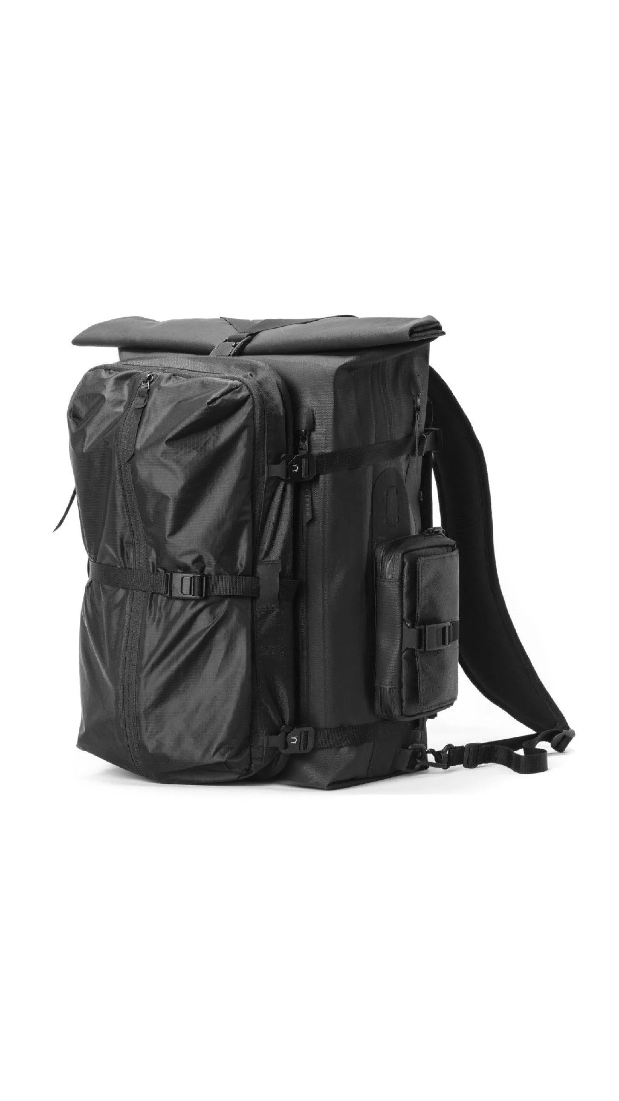Black Ember SML Admin Pouch Jet Black