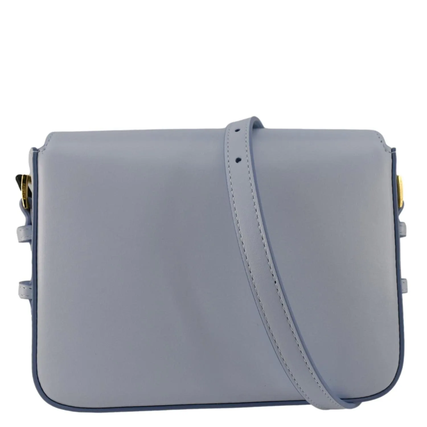 BURBERRY Grace Small Leather Crossbody Bag Light Blue