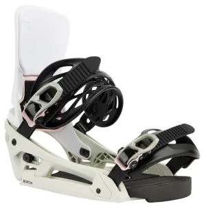 BURTON Cartel X EST snowboard bindings - Grey/Logo