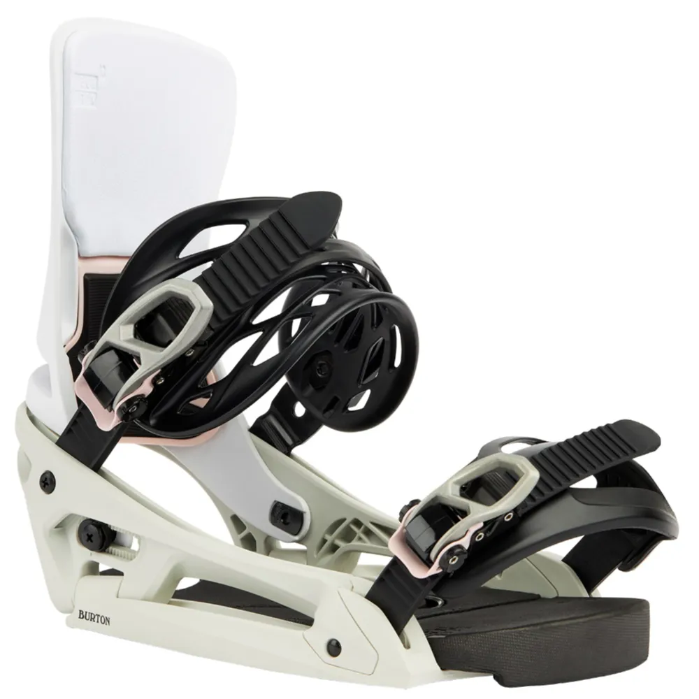 BURTON Cartel X EST snowboard bindings - Grey/Logo