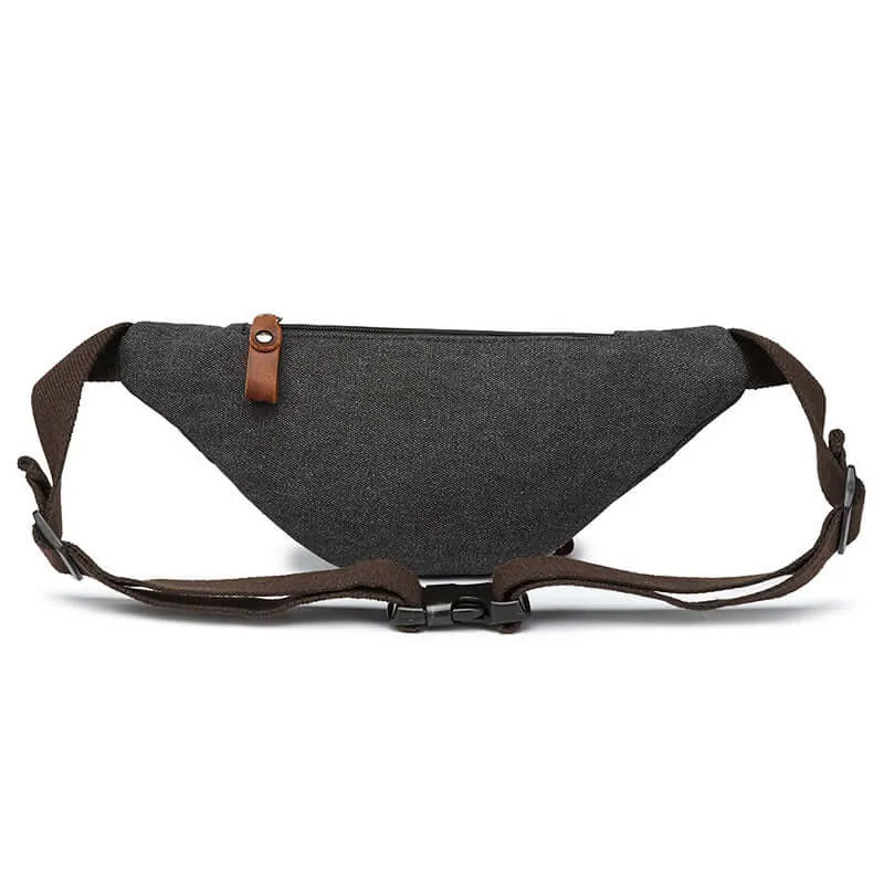 Canvas Bum Bag – Vintage Crossbody Waist Bag