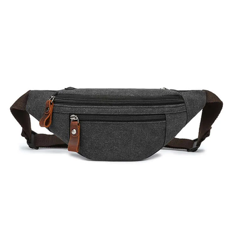 Canvas Bum Bag – Vintage Crossbody Waist Bag