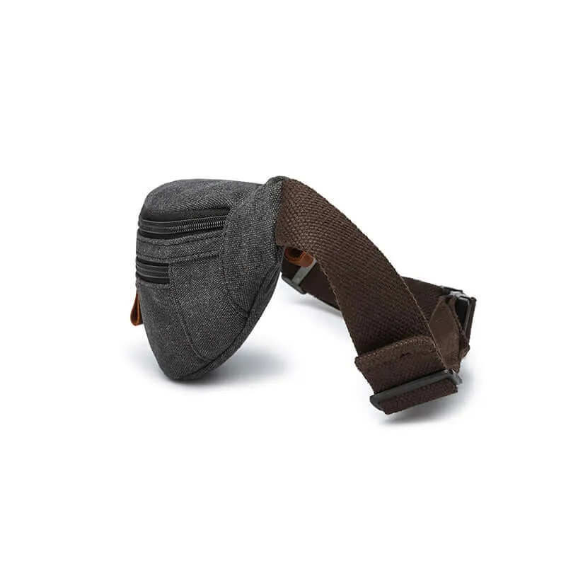 Canvas Bum Bag – Vintage Crossbody Waist Bag