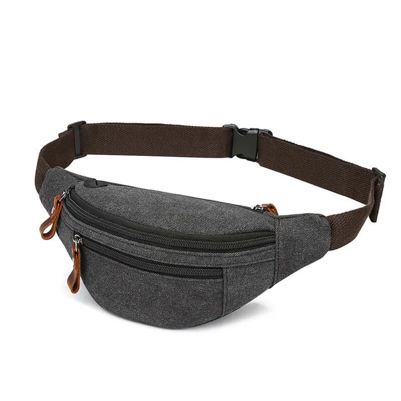 Canvas Bum Bag – Vintage Crossbody Waist Bag