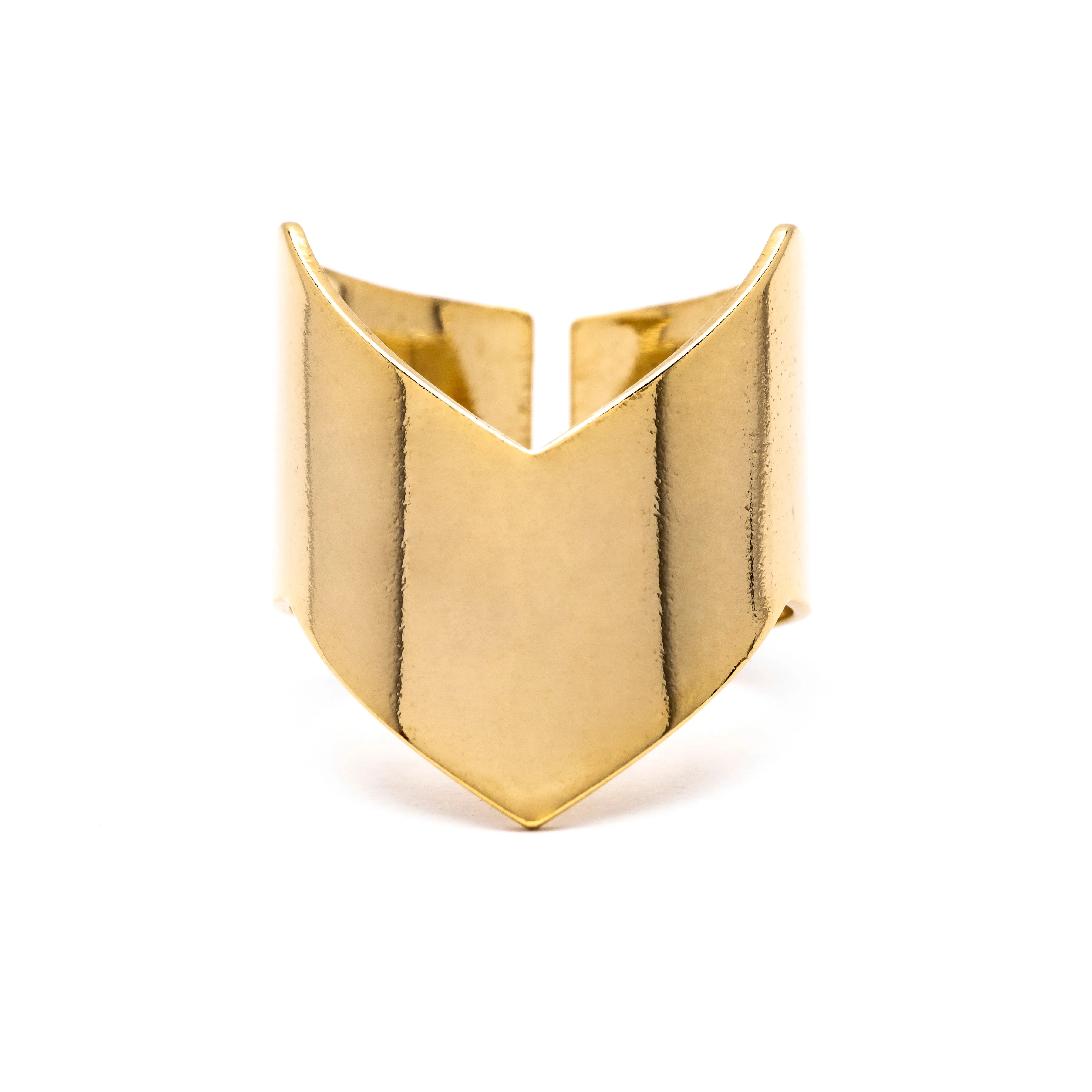 Chevron Adjustable Ring