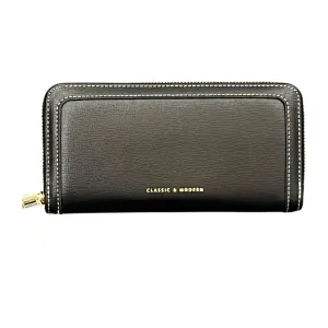 Classic Elegance Zipper Wallet