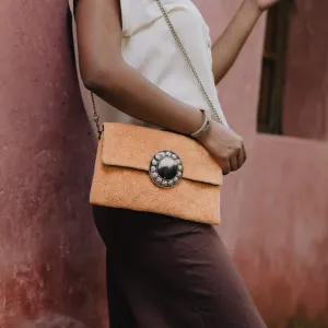 Clementine Upcycled Clutch