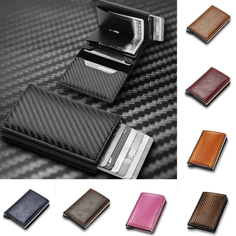 Credit Card Holder Smart Minimalist Wallet Pocket Cardholder Bank
